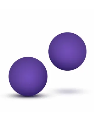 LUXE DOUBLE O ADVANCED KEGEL BALLS PURPLE  330605-3